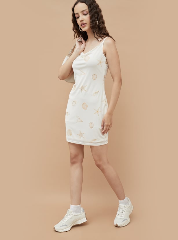 GINGER Printed Sheath Dress - Image 2