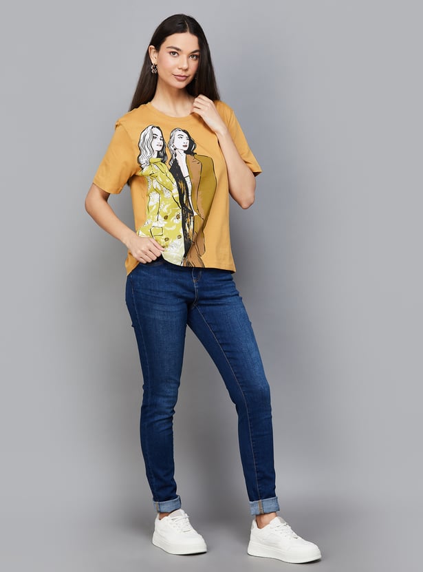 VERO MODA Graphic Print T-shirt